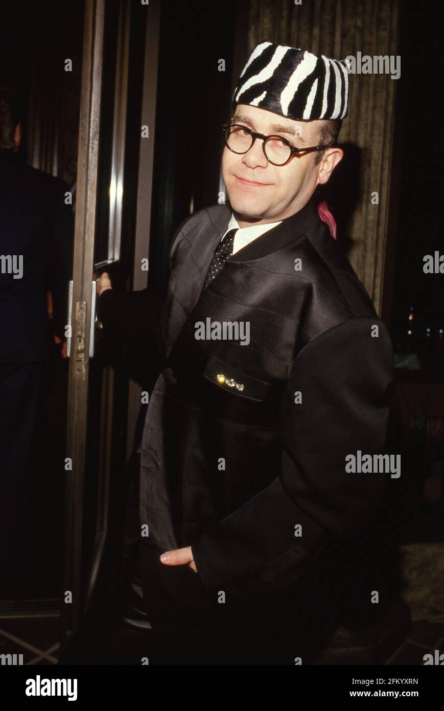 Elton John Circa 1980's Credit: Ralph Dominguez/MediaPunch Foto Stock