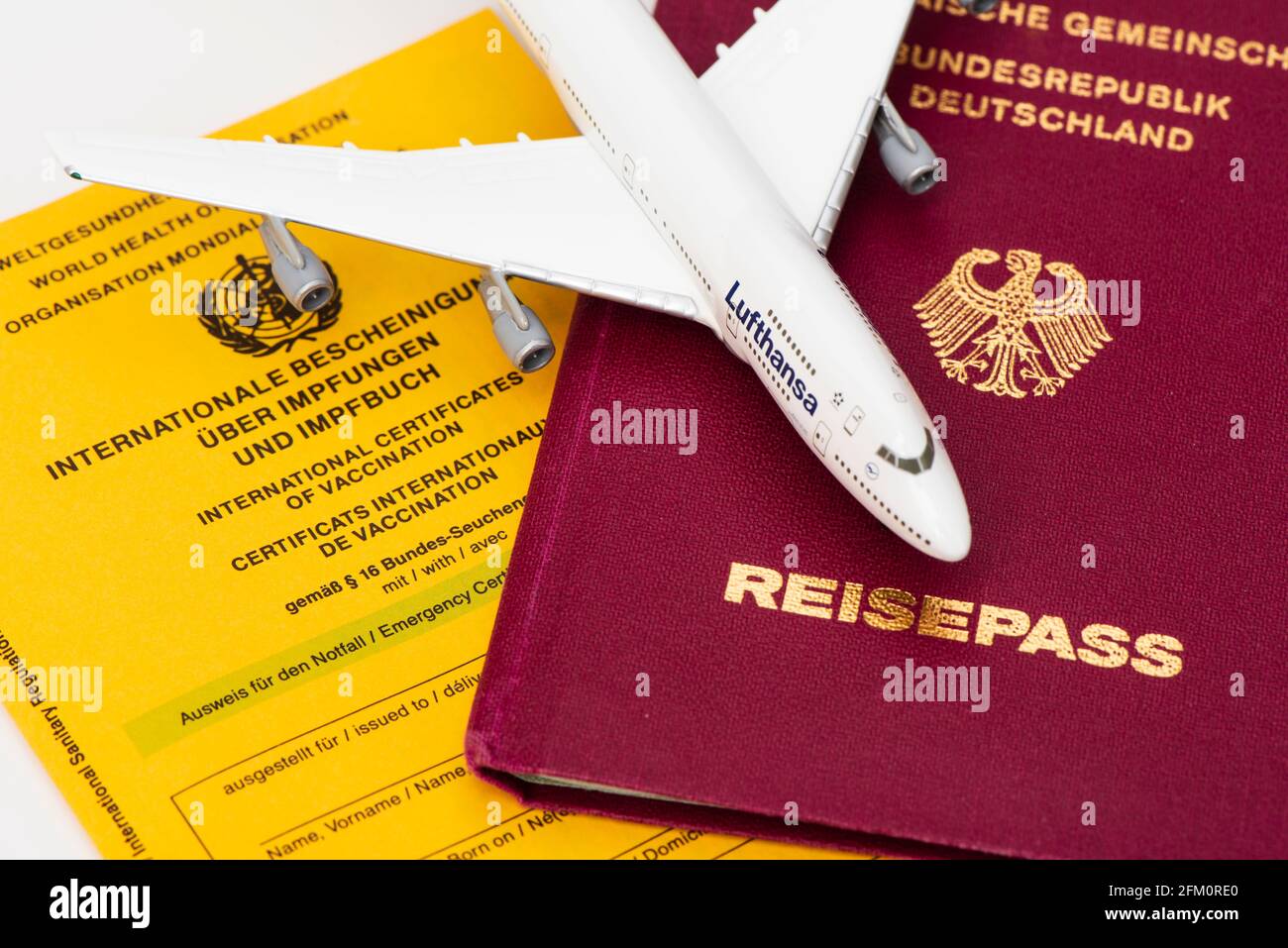 Reisefreiheit und Reisepasse Foto Stock