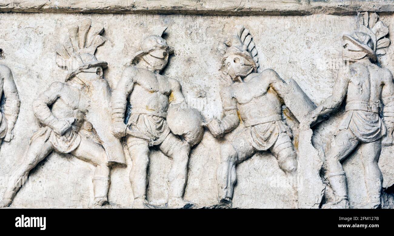 i campi di lotta dei gladiatori