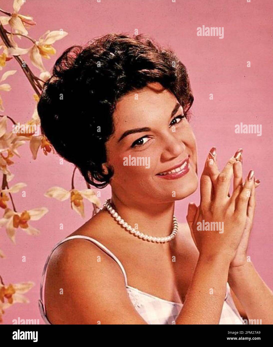 CONNIE FRANCIS cantante ed attrice cinematografica circa 1965 Foto Stock