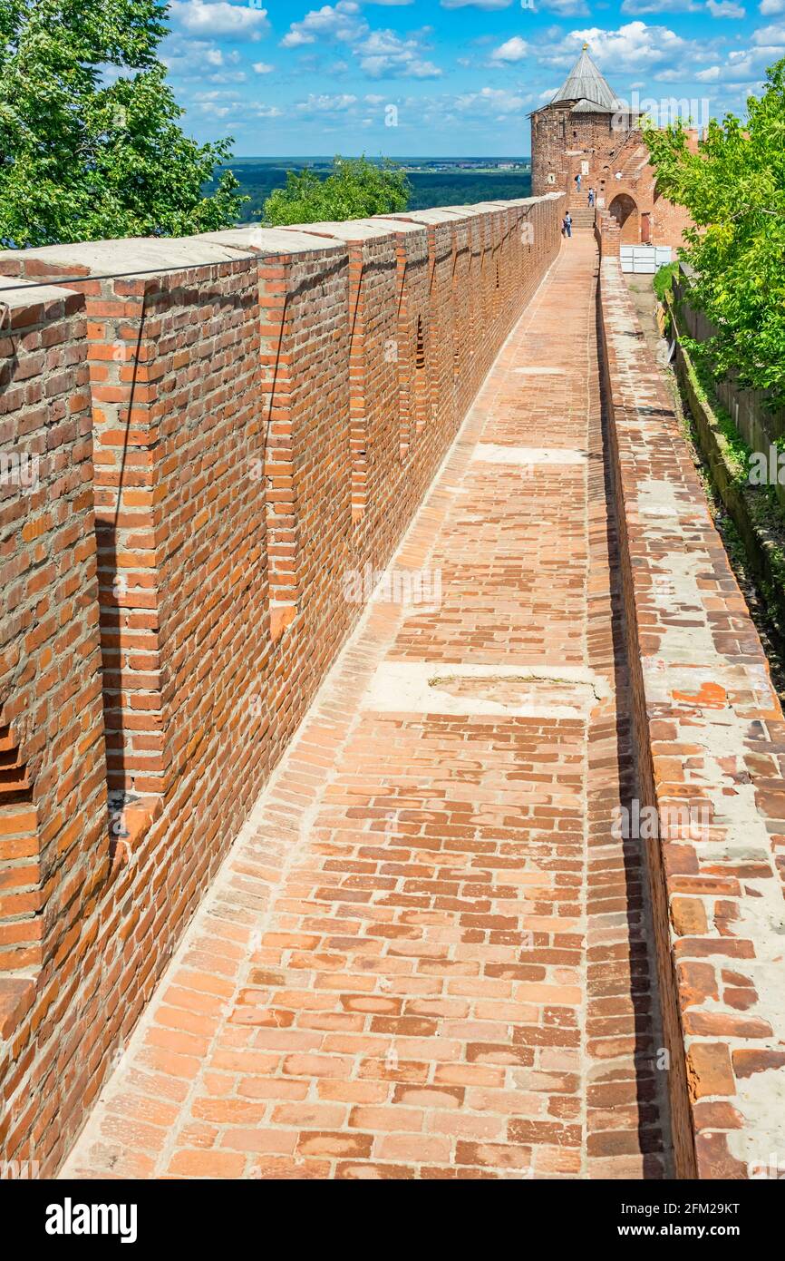 Nizhny Novgorod Cremlino, Russia Foto Stock