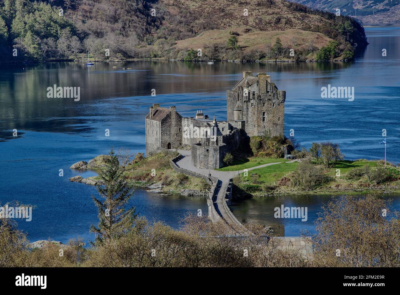 Eilean Donan Castle - Scozia Foto Stock Eilean Donan Castle - Scozia Foto Stock