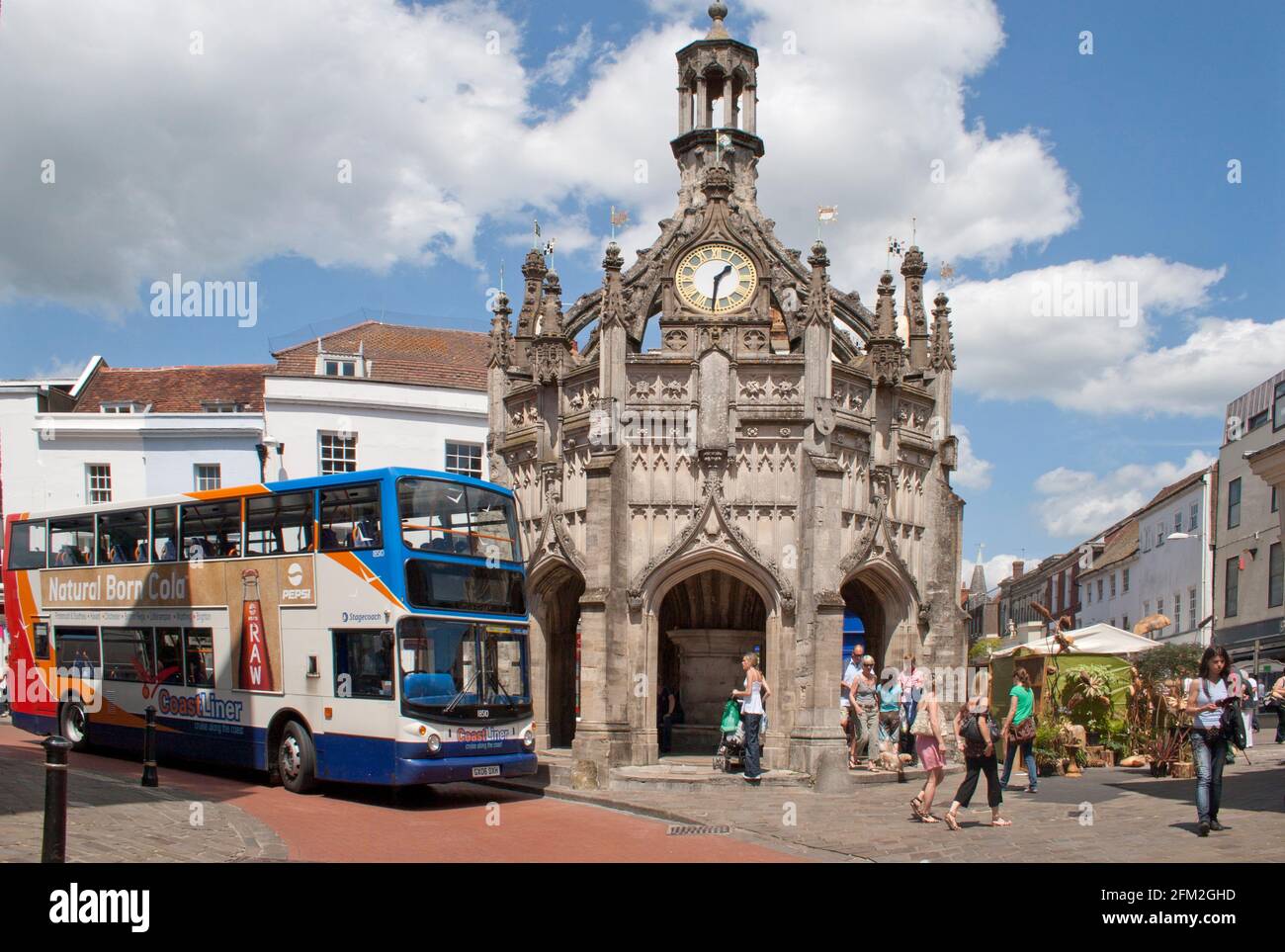 The Market Cross, centro di Chichester, West Sussex, Inghilterra Foto Stock