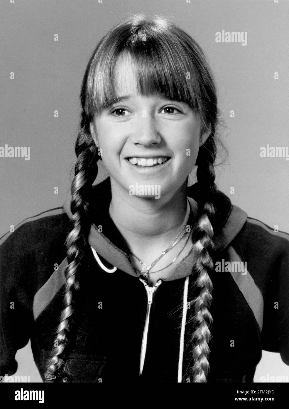 Kim Richards, responsabile e spalle Ritratto pubblicitario per la serie TV, 'Hello, Larry', NBC-TV, 1979 Foto Stock