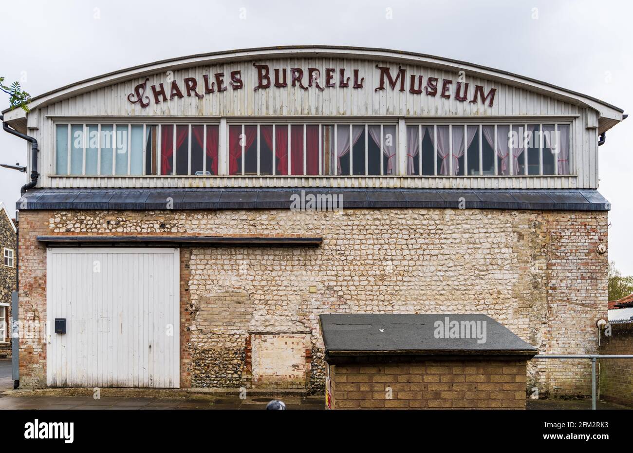 Il museo Charles Burrell a Thetford Norfolk - un museo dedicato al trasporto del vapore e del vapore nell'ex negozio di pittura di Charles Burrell & Sons. Foto Stock