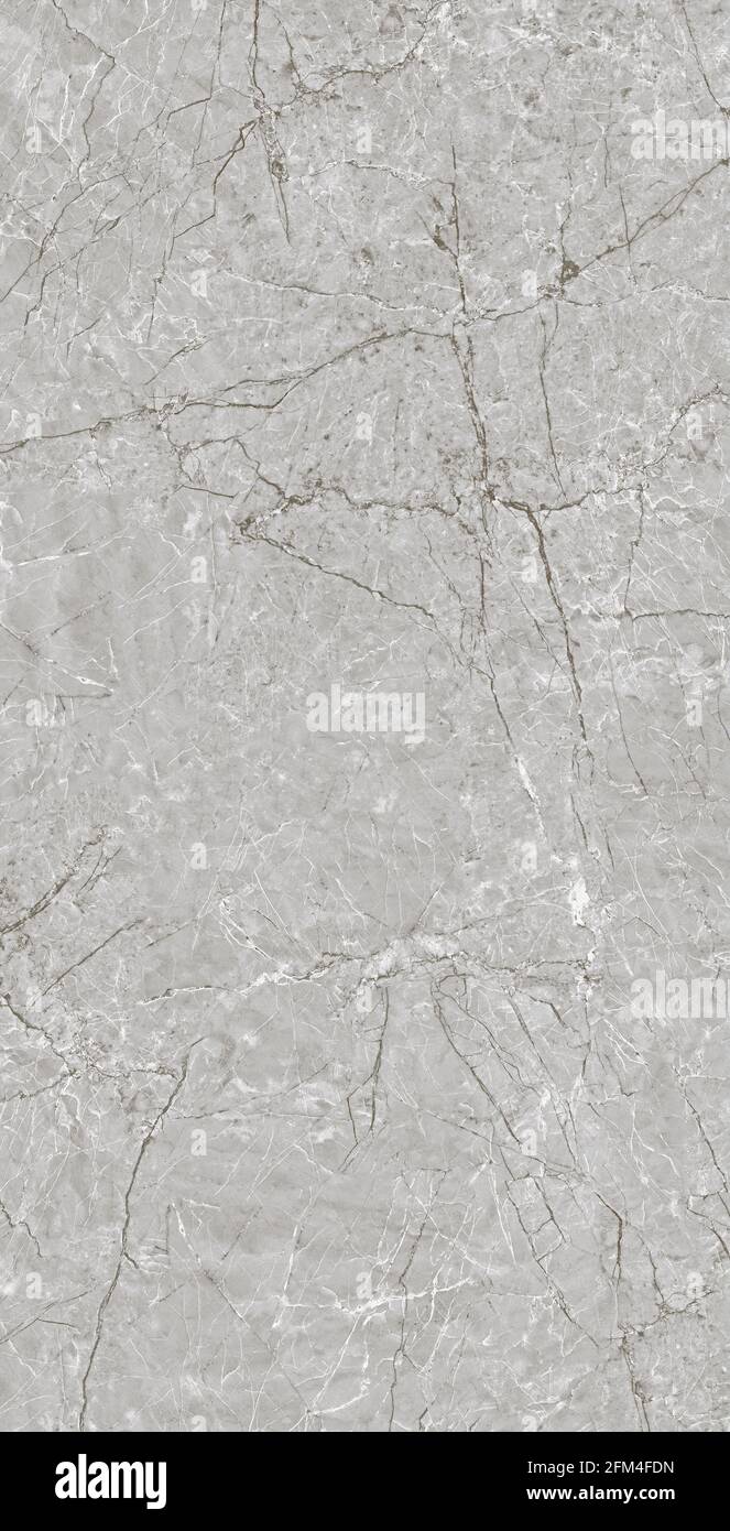 colore grigio finitura lucida con venature naturali alte design in marmo con risoluzione Foto Stock