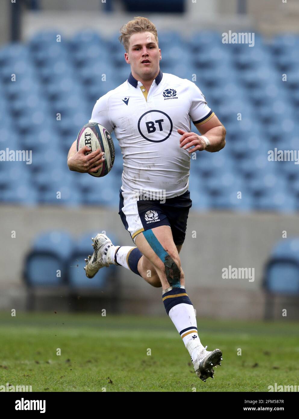 File foto datata 20-03-2021 del Duhan van der Merwe scozzese. Data di emissione: Giovedì 6 maggio 2021. Foto Stock
