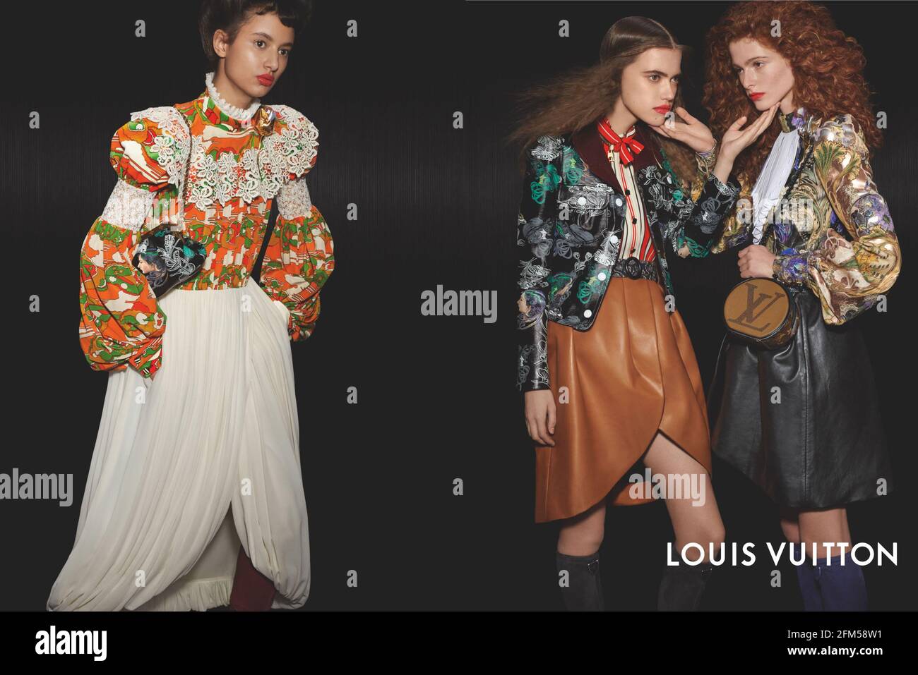 2020 UK Louis Vuitton Magazine Advertt Foto Stock