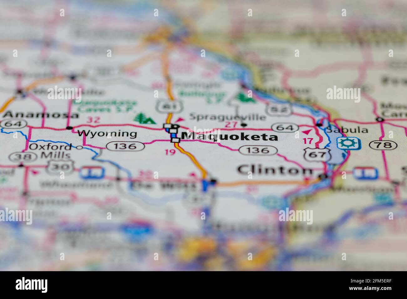 Mappa di maquoketa immagini e fotografie stock ad alta risoluzione Alamy