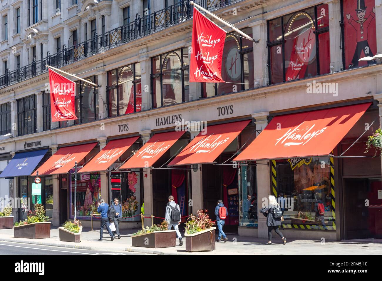 Hamley's Toy Store, Regent Street, West End, City of Westminster, Greater London, England, Regno Unito Foto Stock