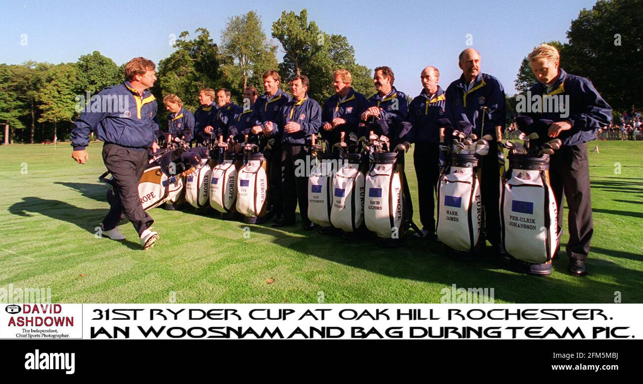 Ryder Cup European Team Foto Stock