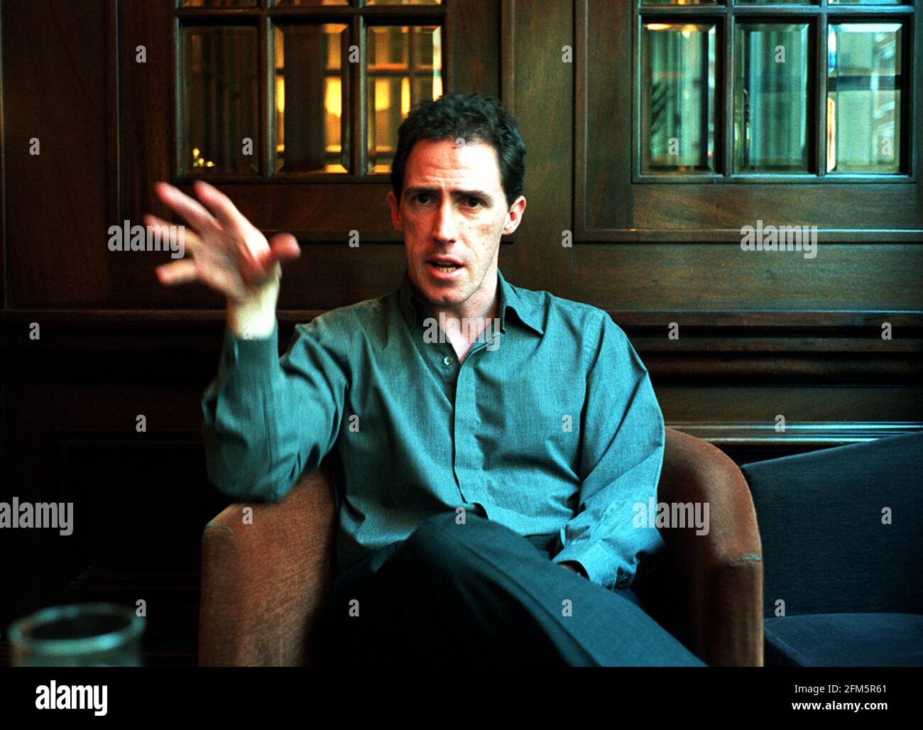 Comico Rob Brydon Febbraio 2001 Foto Stock