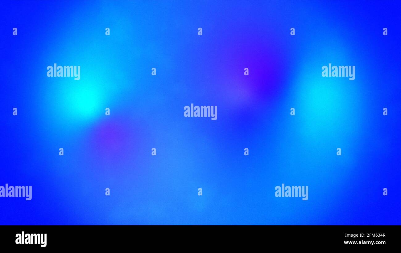Acquerello olografico blu, fluido potente effetto. Sfondo colorato astratto. Foto Stock
