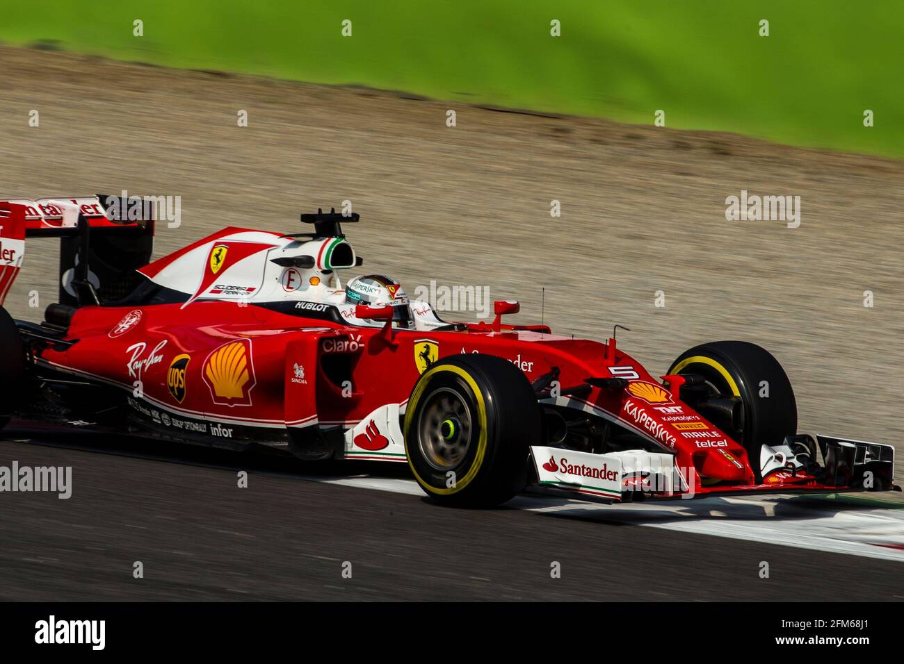 Vettel a Roggia 2016 Foto Stock