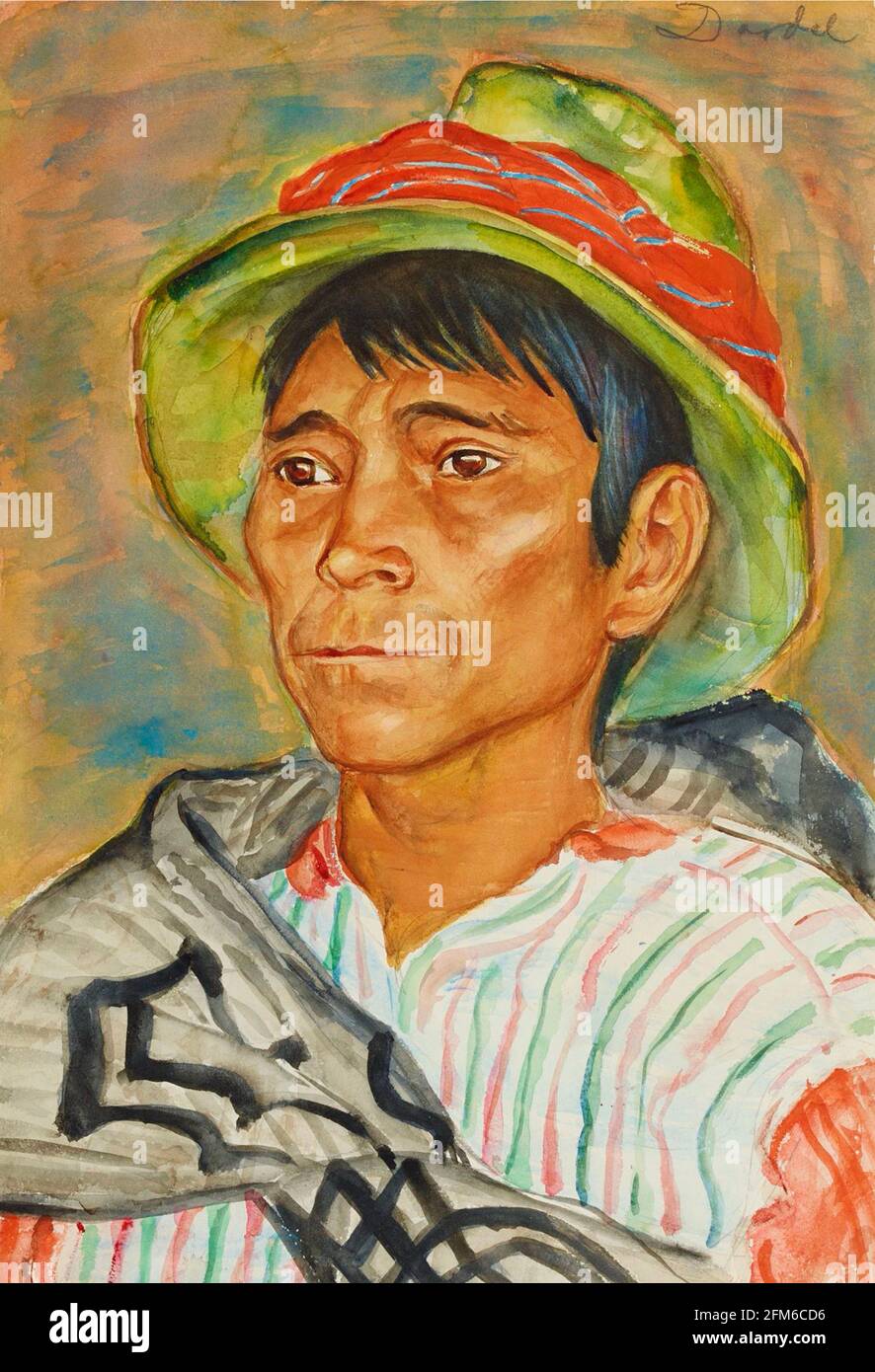 Nils Dardel opere d'arte dal titolo indiano. Foto Stock