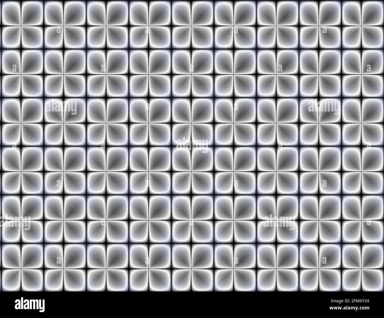 Sfondo astratto, bianco grigio nero sfumato sfumatura dinamica struttura geometrica moderna pattern Foto Stock