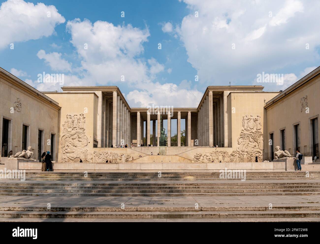 Musee d'Art moderne de la Ville de Paris e Palais De Tokyo a Parigi Foto Stock