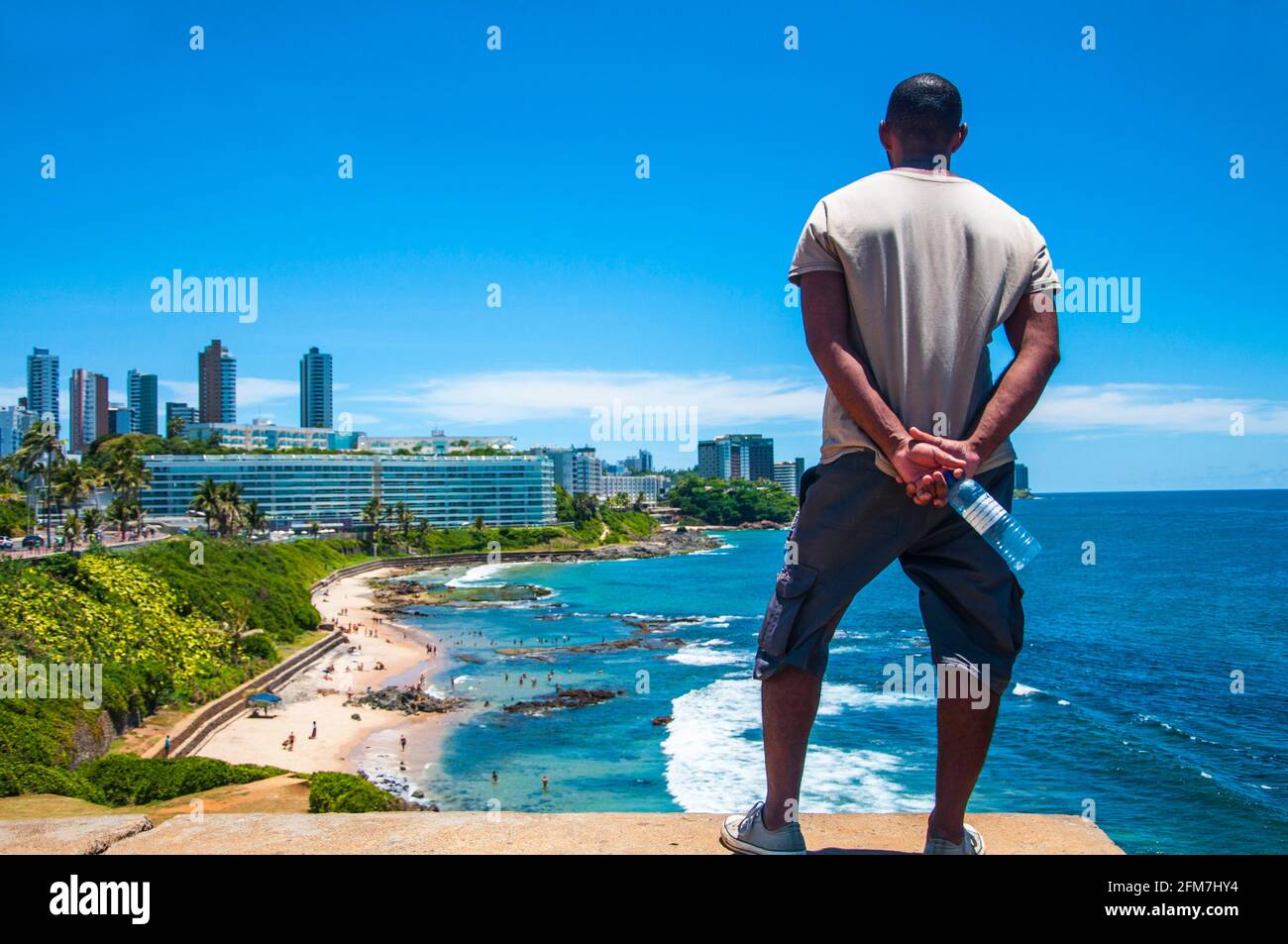 Salvador de Bahia, Brasile. Foto Stock