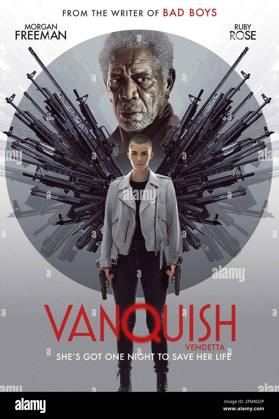 MORGAN FREEMAN e RUBY ROSE IN VANQUISH (2021), diretto da GEORGE GALLO. Credit: Capstone Group / Marzo su produzioni / Album Foto Stock