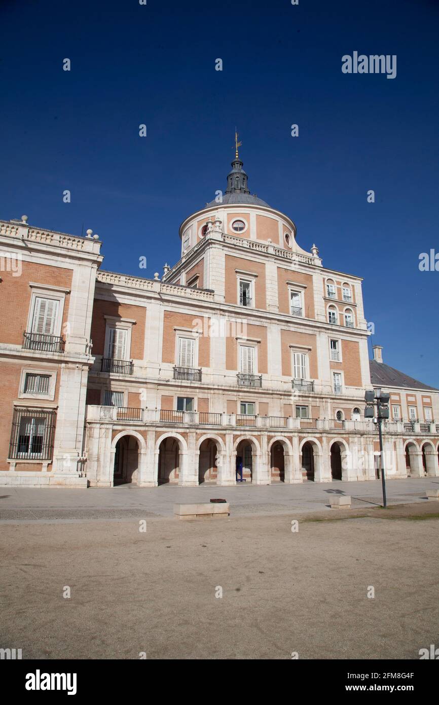 Palazzo reale di Aranjuez a Madrid Foto Stock