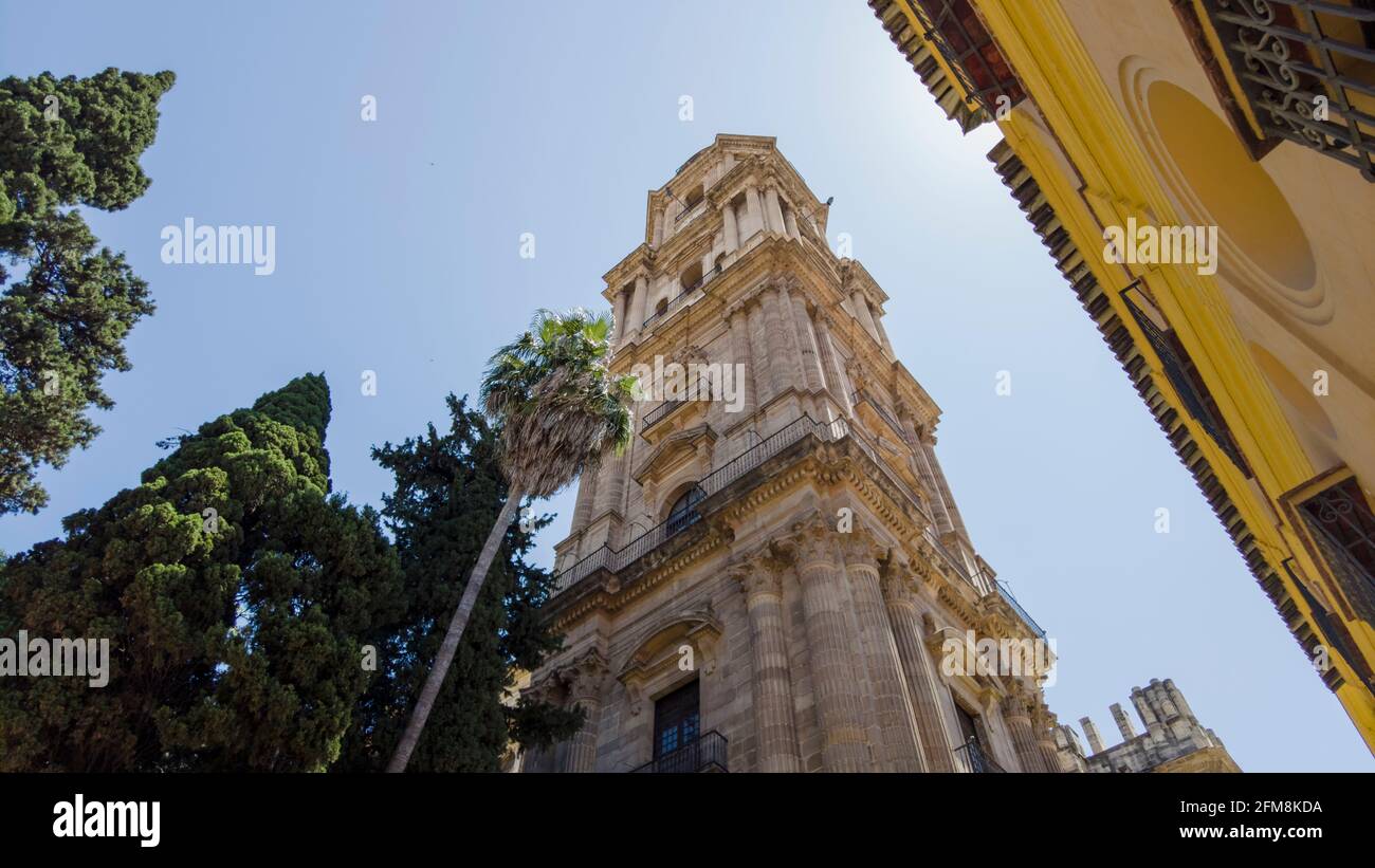 Santa Cattedrale Chiesa Basilica dell'Incarnazione di Malaga, Spagna Foto Stock