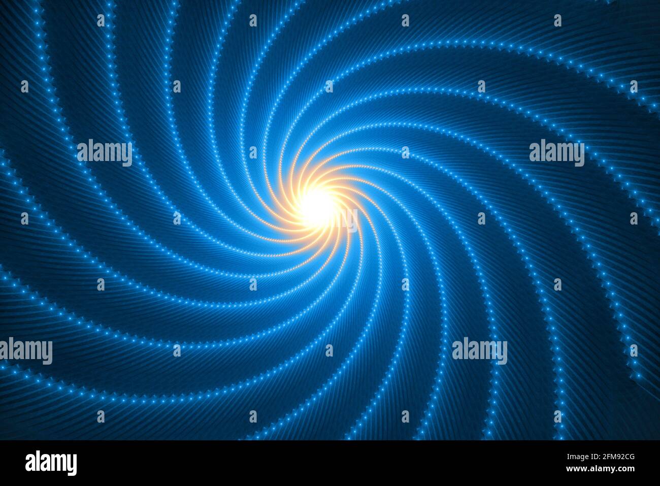 Immagine generata dal computer frattale astratto, per sfondi, web design, sfondo Foto Stock