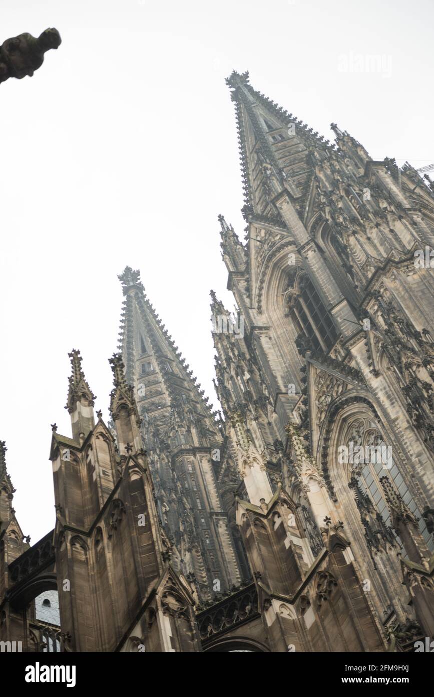 Köln, Kölner Dom, Außen, NRW Foto Stock