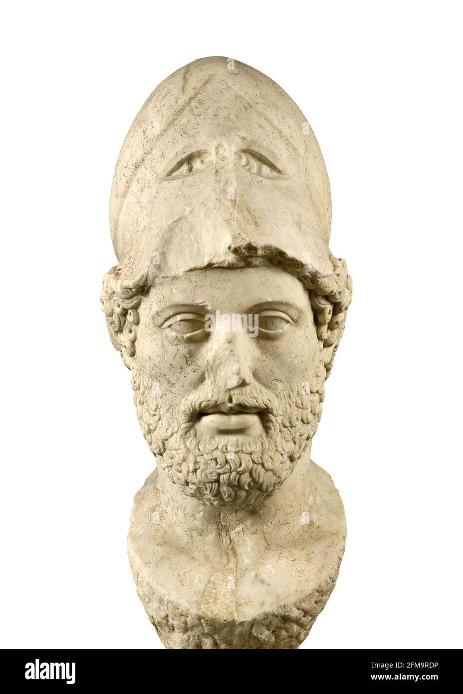 Pericle (c. 495-425 A.C.). Busto del generale greco e statista. Foto Stock