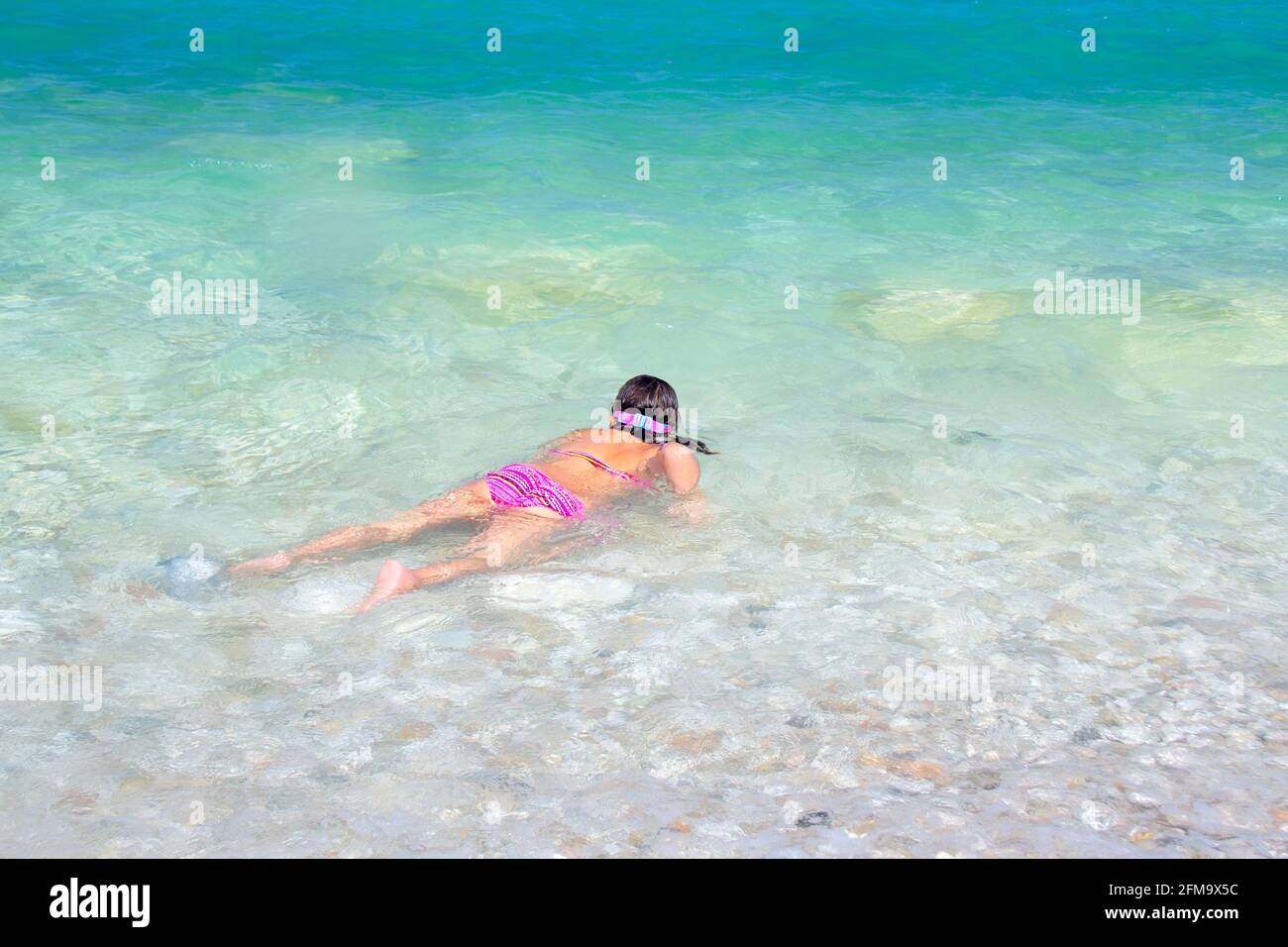 Spiaggia di Portonovo-Sirolo, Monte Conero, Ancona, Marche, Italia, Europa. Foto Stock