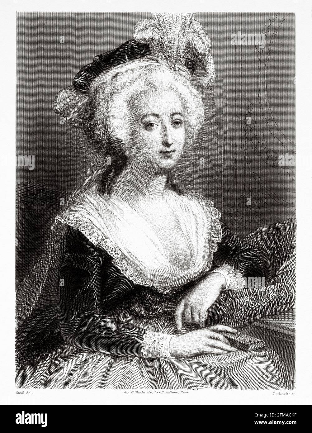 Maria antonietta disegno immagini e fotografie stock ad alta