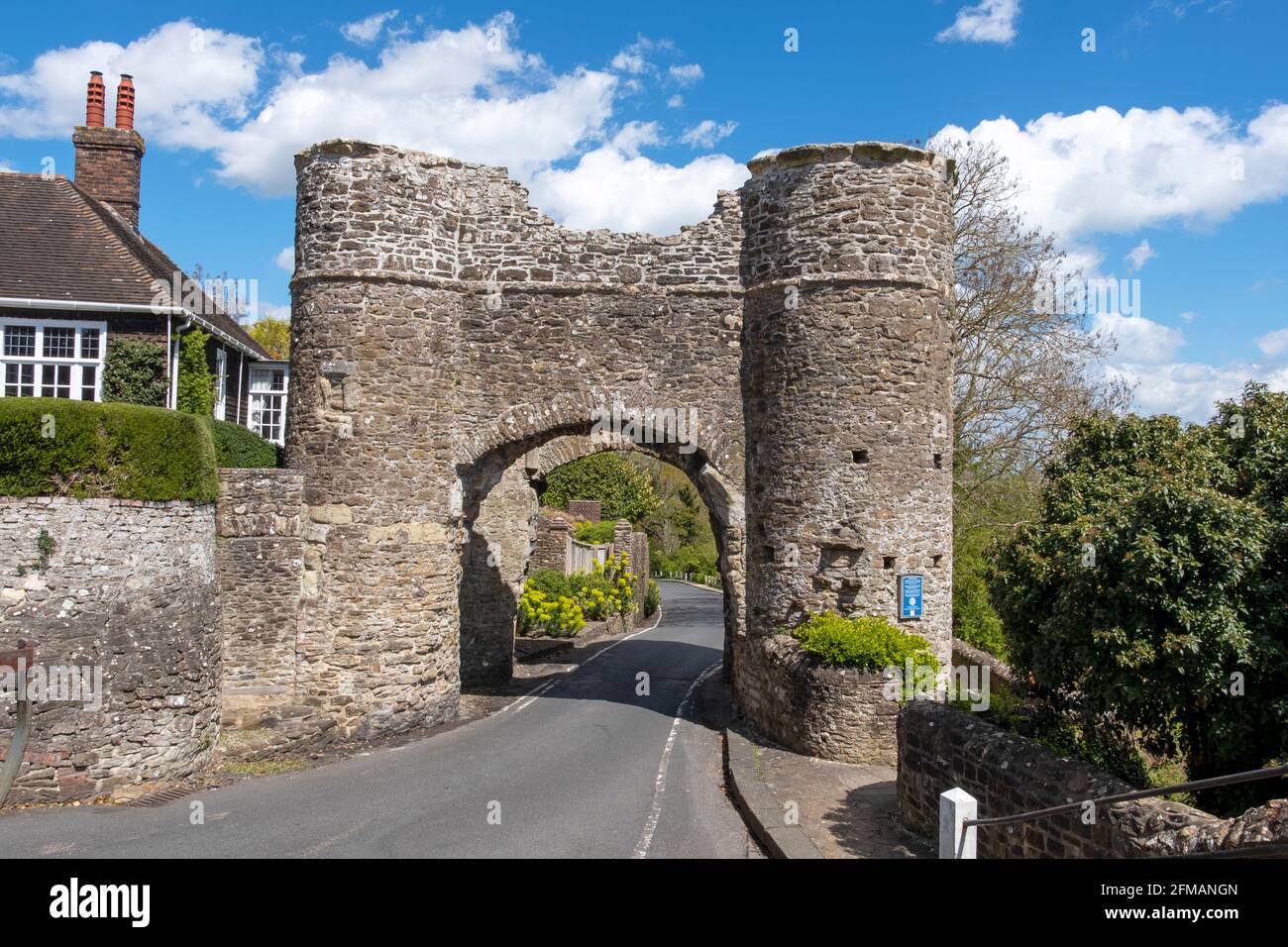 Strand Gate, Winchelsea, East Sussex, Regno Unito Foto Stock