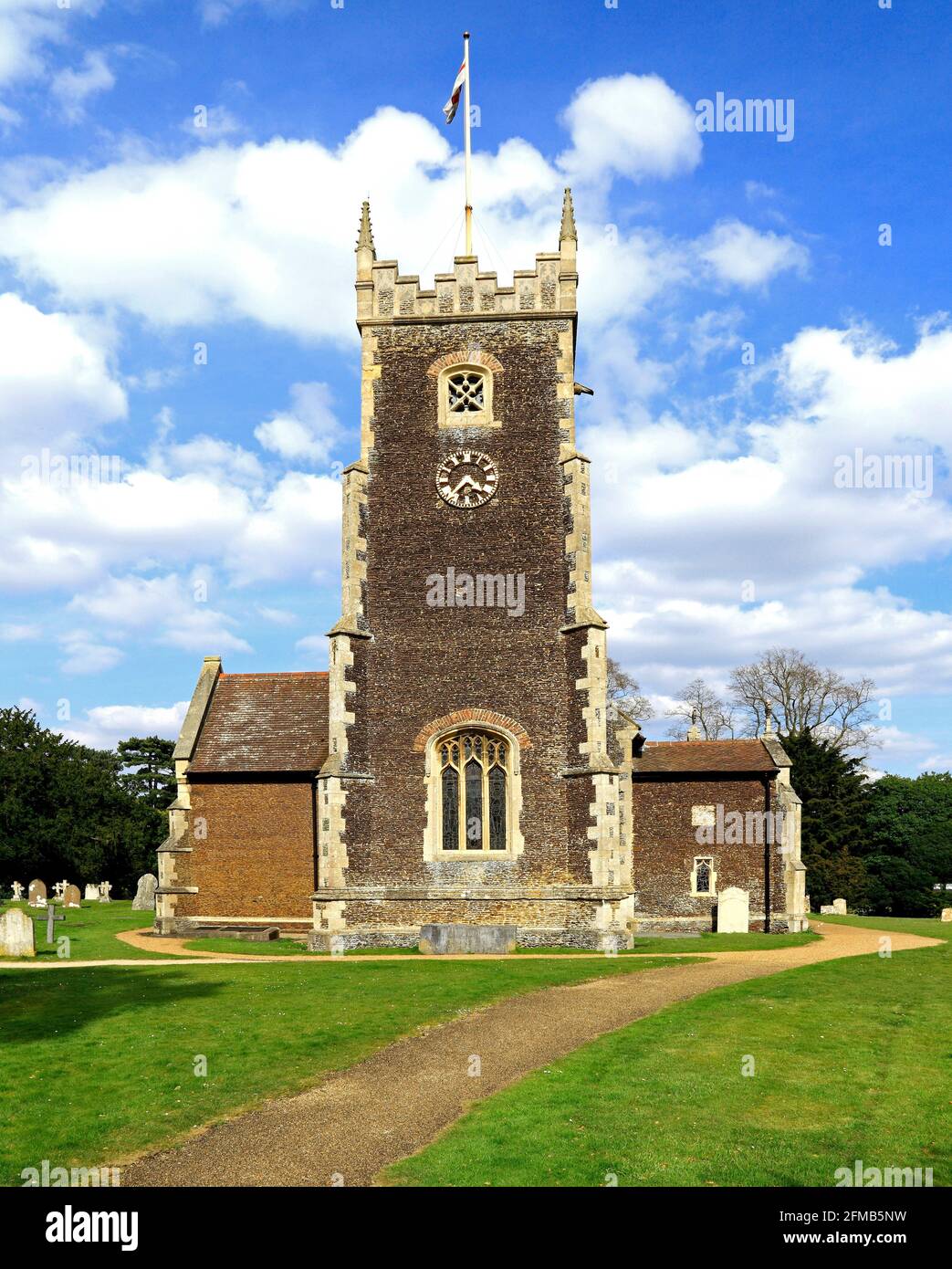 Chiesa parrocchiale di Sandringham, Norfolk, Inghilterra Foto Stock