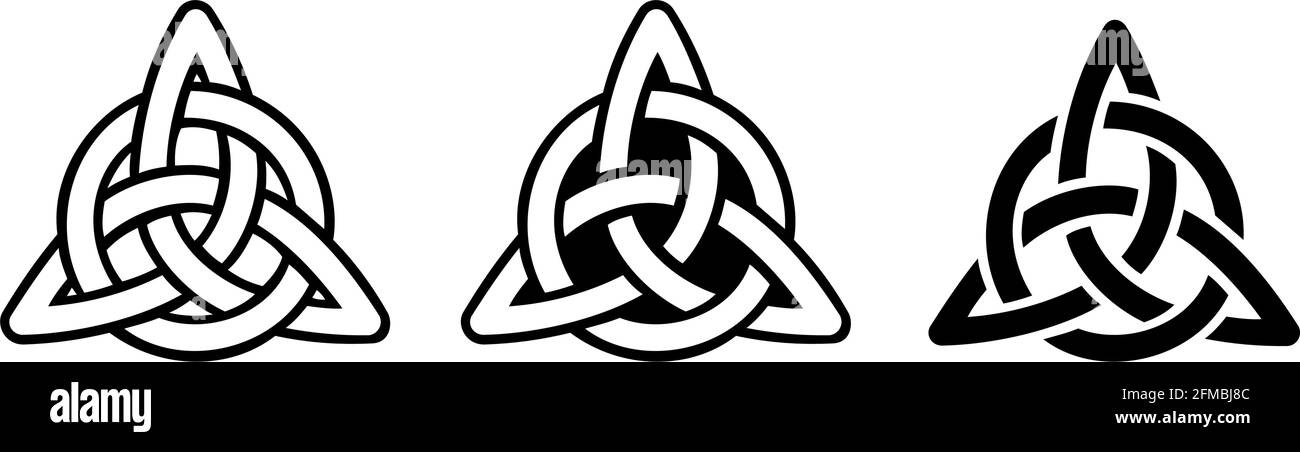 Amaxer Anello Della Luna Celtica Per Le Donne Triquetra