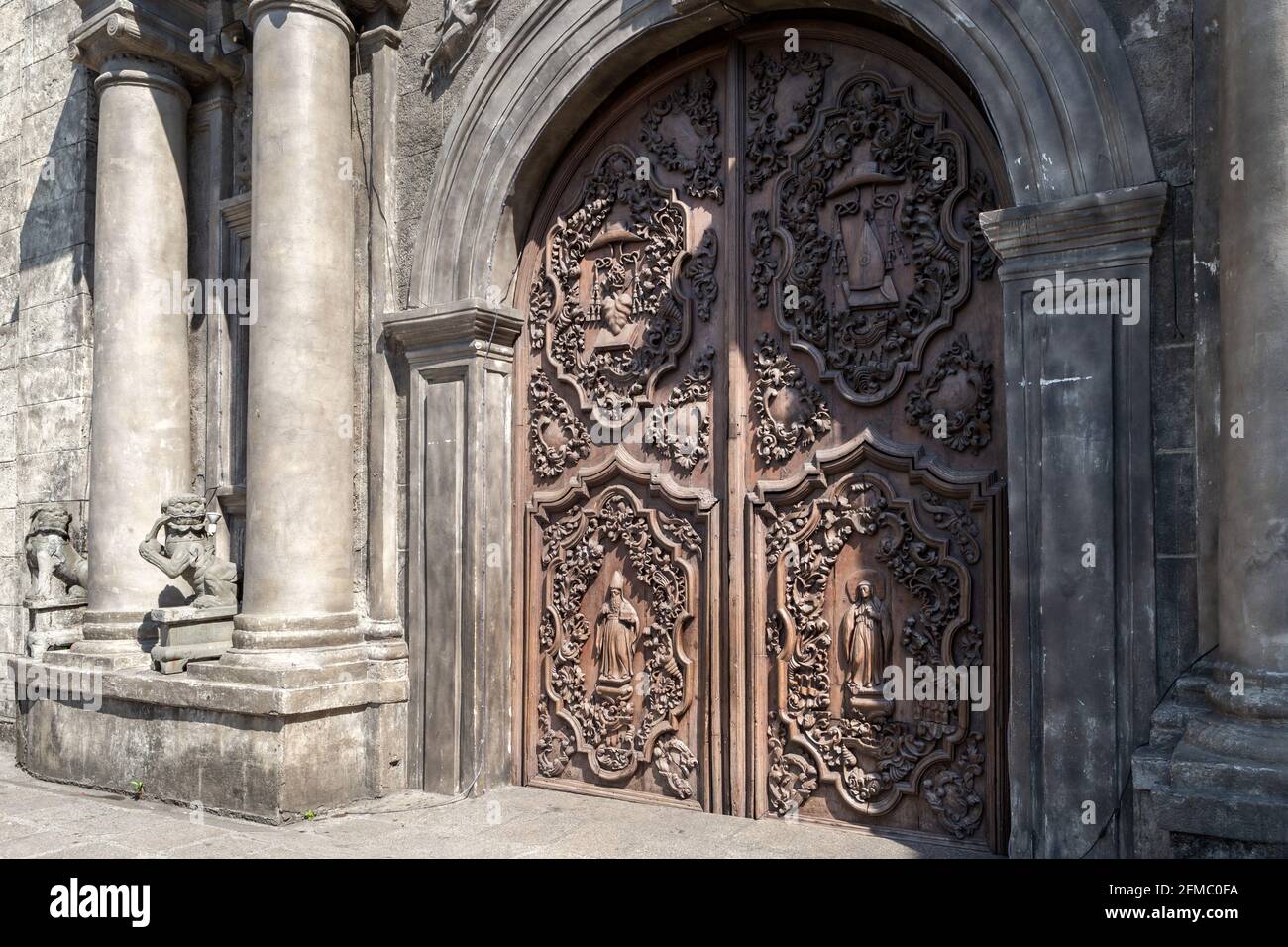 Chiesa di San Agustin, Intramuros, Manila, Phillipini Foto Stock