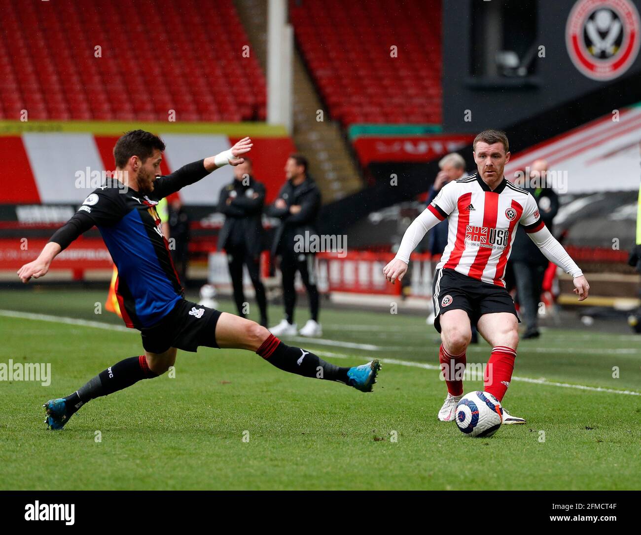 Sheffield, Regno Unito. 8 maggio 2021. John Fleck di Sheffield Utd durante la partita della Premier League a Bramall Lane, Sheffield. L'immagine di credito dovrebbe essere: Darren Staples / Sportimage Foto Stock