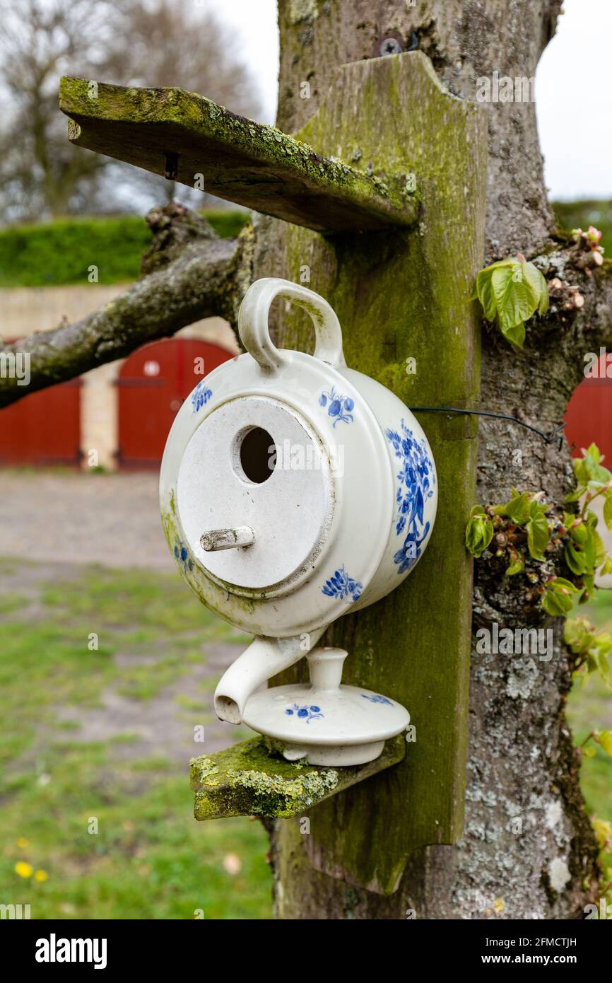 Olandese fortificato piccolo villaggio Bourtange nei Paesi Bassi Foto Stock