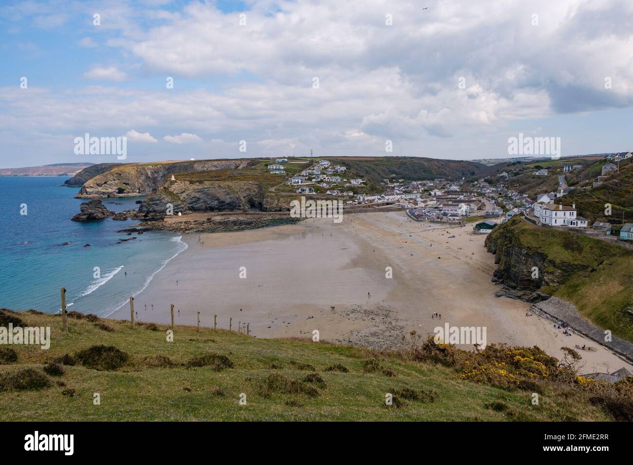 Portreath, Cornwall, Regno Unito Foto Stock