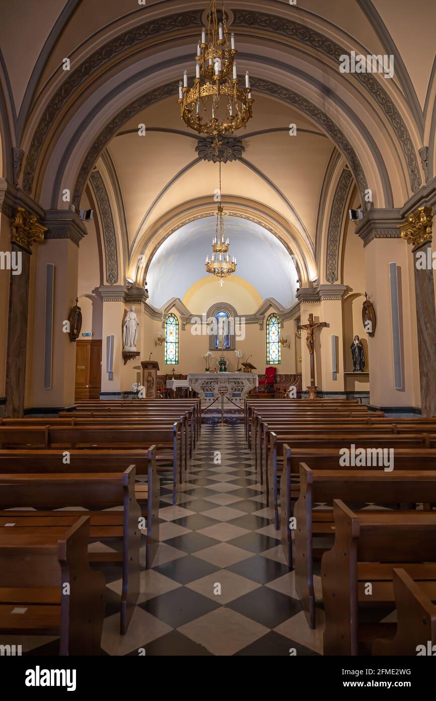 Monte Carlo, Monaco - 4 luglio 2020: La cappella di San devota, patrono di Monaco Foto Stock