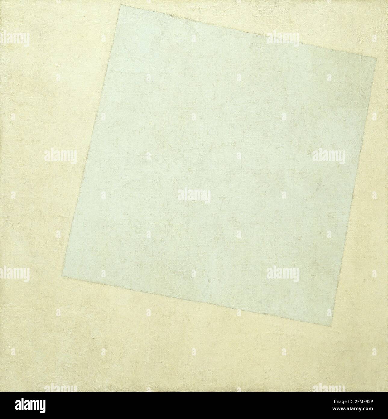 Kazimir Malevich. (Russo, Ucraina nata. 1878-1935). Composizione suprematista: Bianco su Bianco. 1918. Olio su tela. Foto Stock