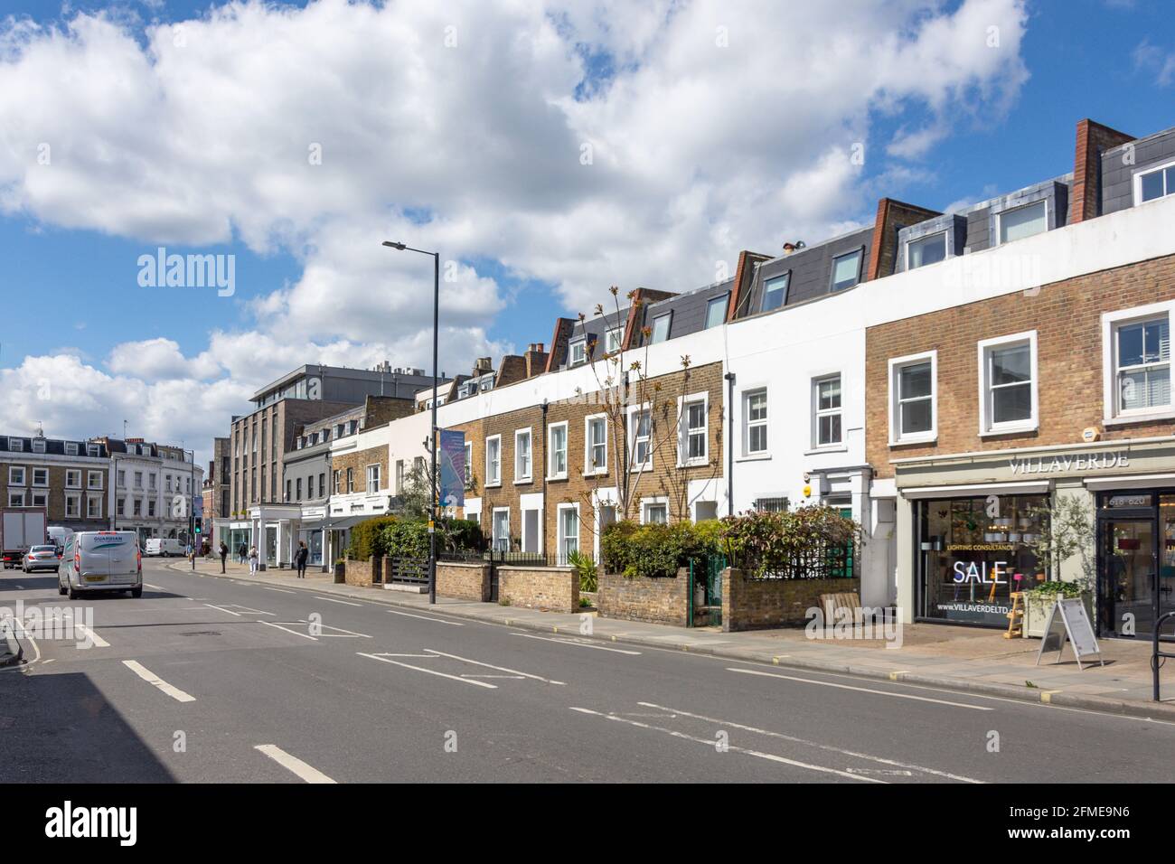 Kings Road, Sands End, London Borough of Hammersmith and Fulham, Greater London, England, Regno Unito Foto Stock