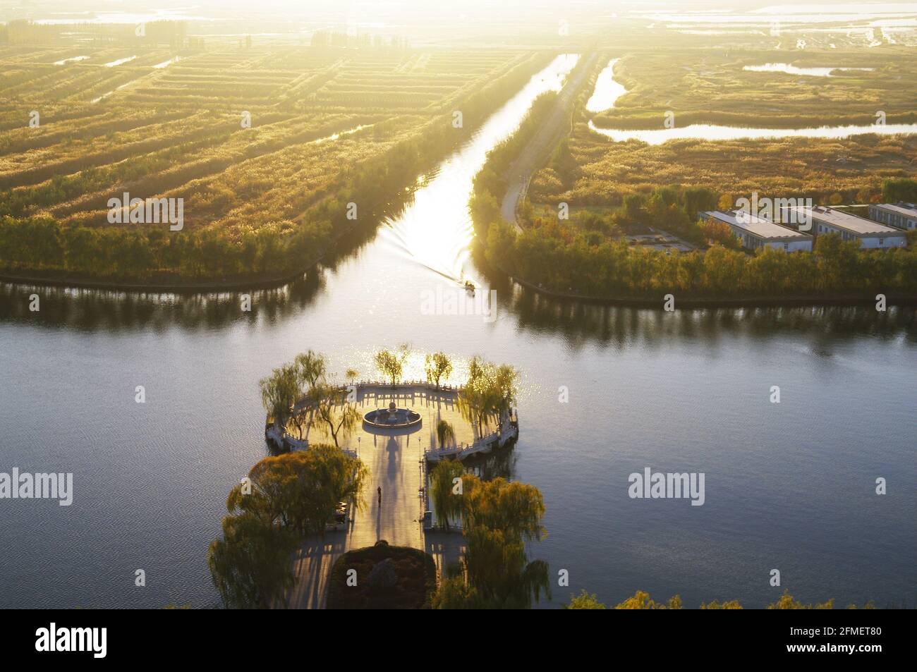 Nuova area di Xiongan, Cina Foto Stock