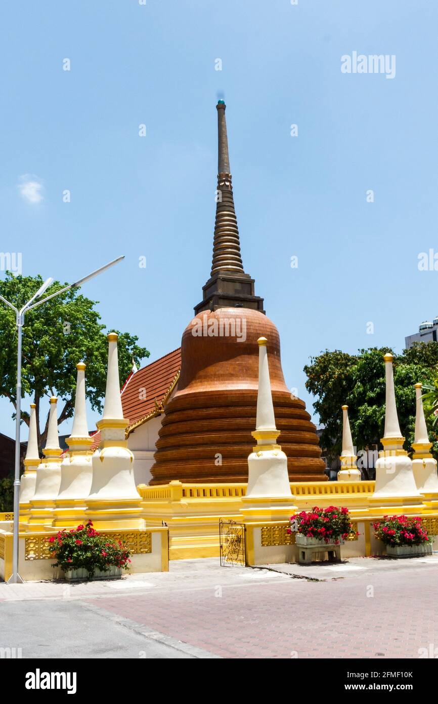 Wat Mongkon Putta (Wat Klang, La vecchia città di Phuket, Tailandia Foto Stock