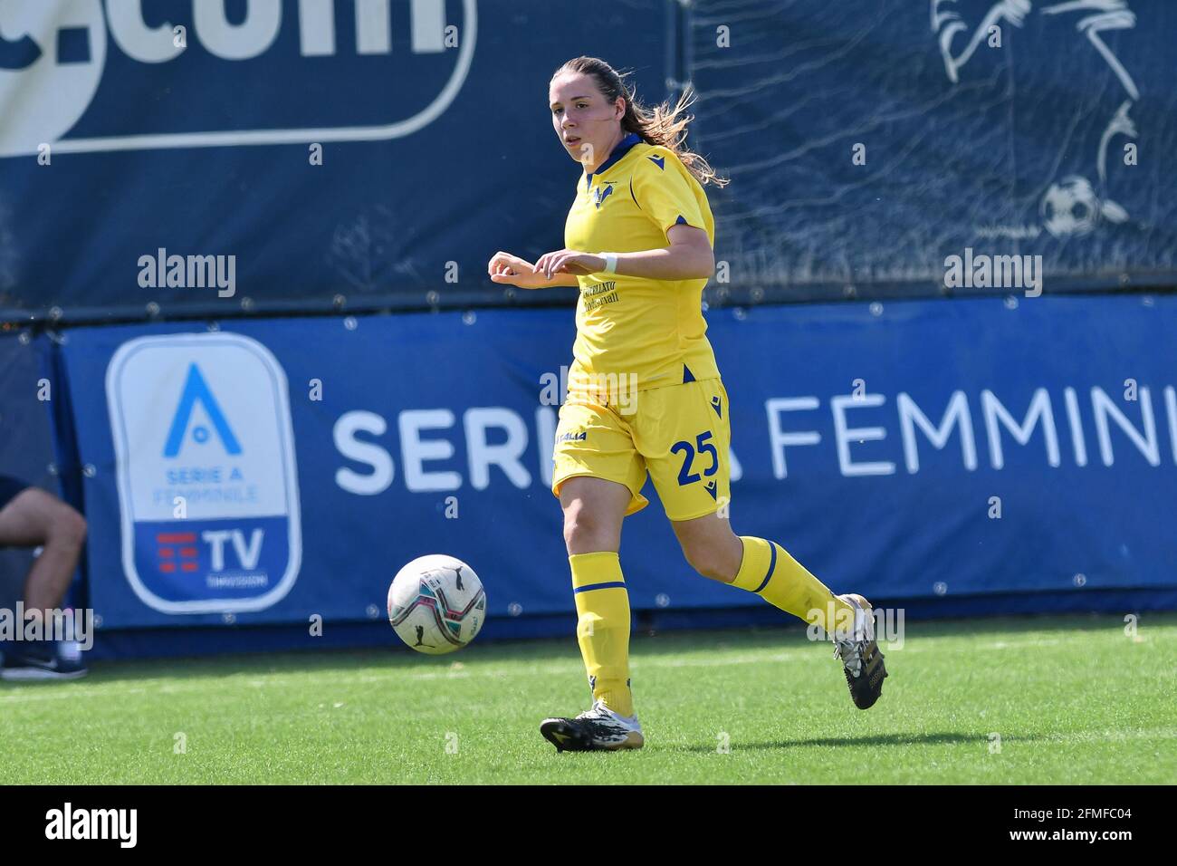 Caterina Ambrosi (Hellas Verona Donne) durante Empoli Donne contro Hellas Verona Donne, Calcio italiano Serie A Donne - Foto .LiveMedia/Lisa Guglielmi Foto Stock