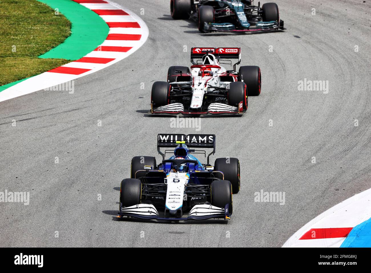 Nicholas Latifi (CDN) Williams Racing FW43B. Foto Stock