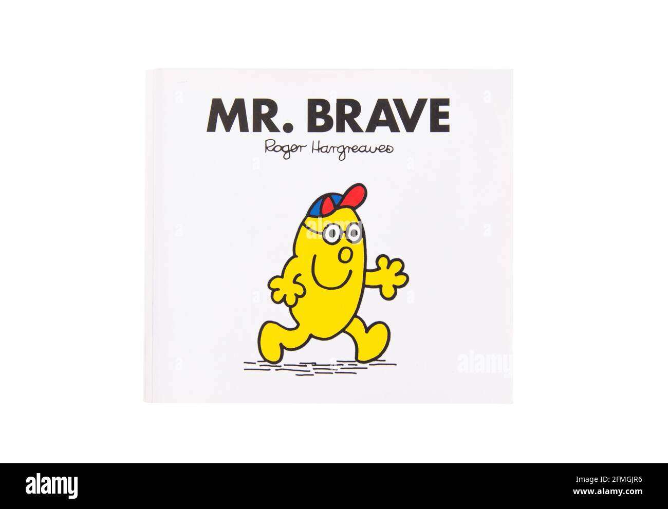MR Brave of MR Men collana libro per bambini di Roger Hargreaves, Greater London, England, Regno Unito Foto Stock