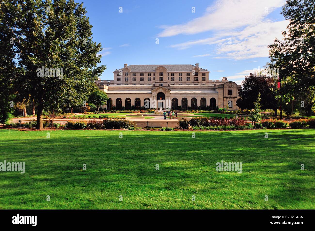 Ames, Iowa, Stati Uniti. Memorial Union presso la Iowa state University. Foto Stock