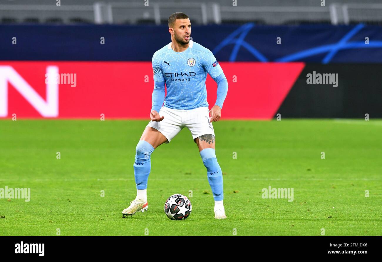 UEFA Champions League, quarto di finale seconda tappa, Signal Iduna Park Dortmund, Bor. Dortmund - Manchester City, Kyle Walker Foto Stock