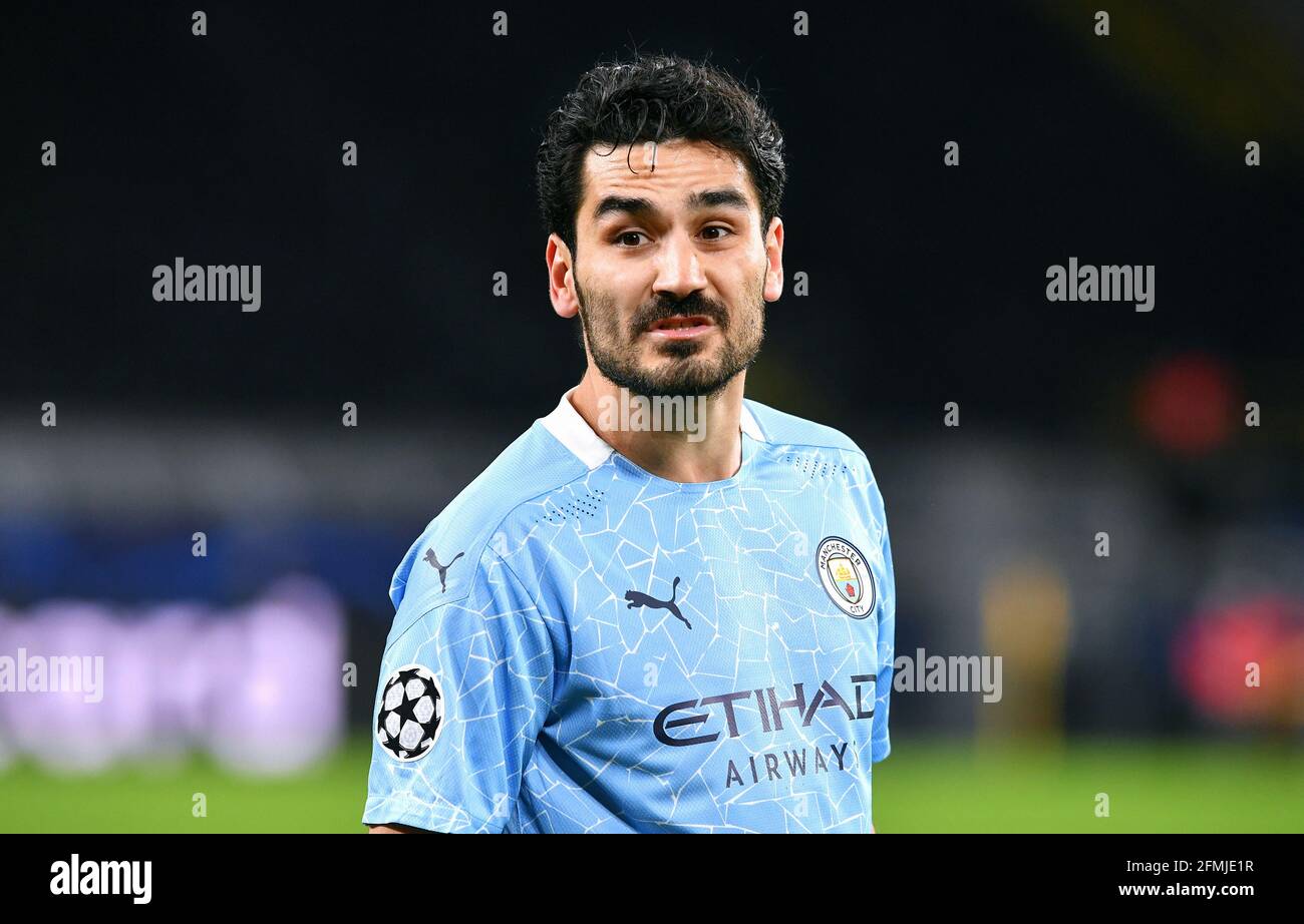 UEFA Champions League, quarto di finale seconda tappa, Signal Iduna Park Dortmund, Bor. Dortmund - Manchester City, Ilkay Gündogan Foto Stock