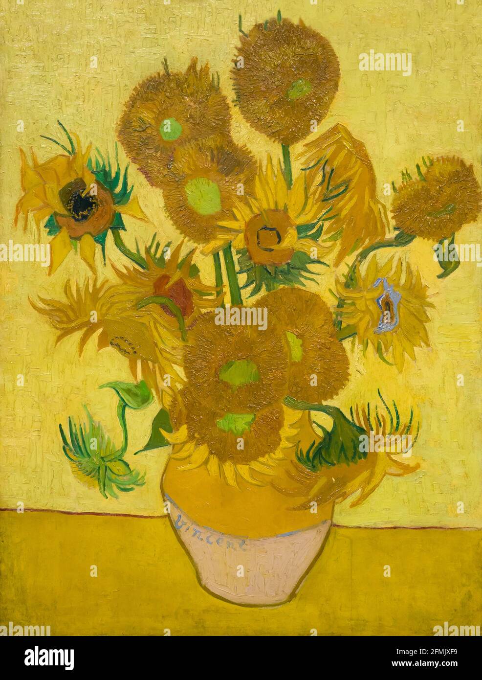 Girasoli, Vincent van Gogh, 1889, Foto Stock