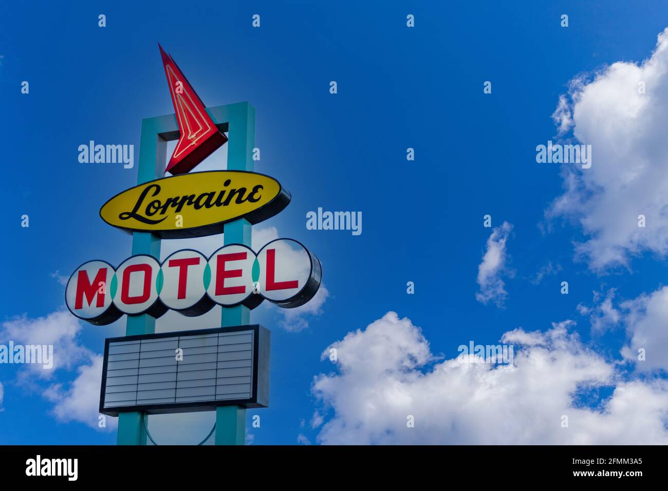 Memphis, TN / USA - 3 settembre 2020: Il Lorraine Motel a Memphis, TN dove Martin Luther King, Jr è stato assassinato. Foto Stock